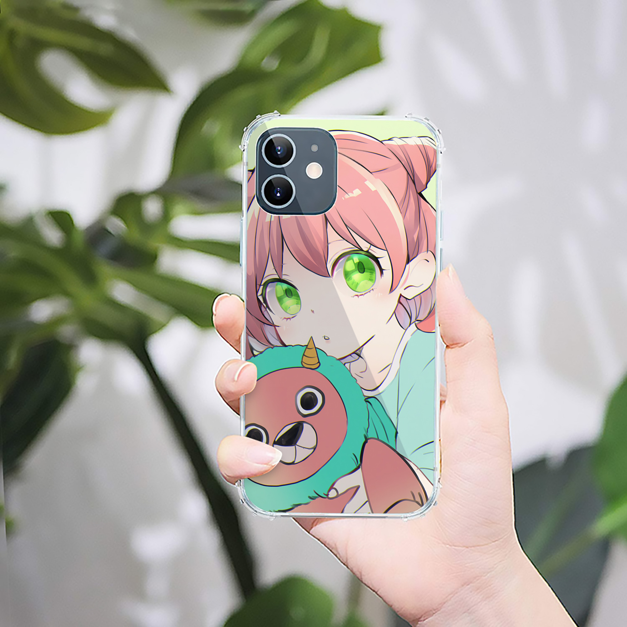 （画像用） SPY×FAMILY间谍家家酒 【iPhone 12シリーズ対応】透明スマホケース（クリアソフトケース）